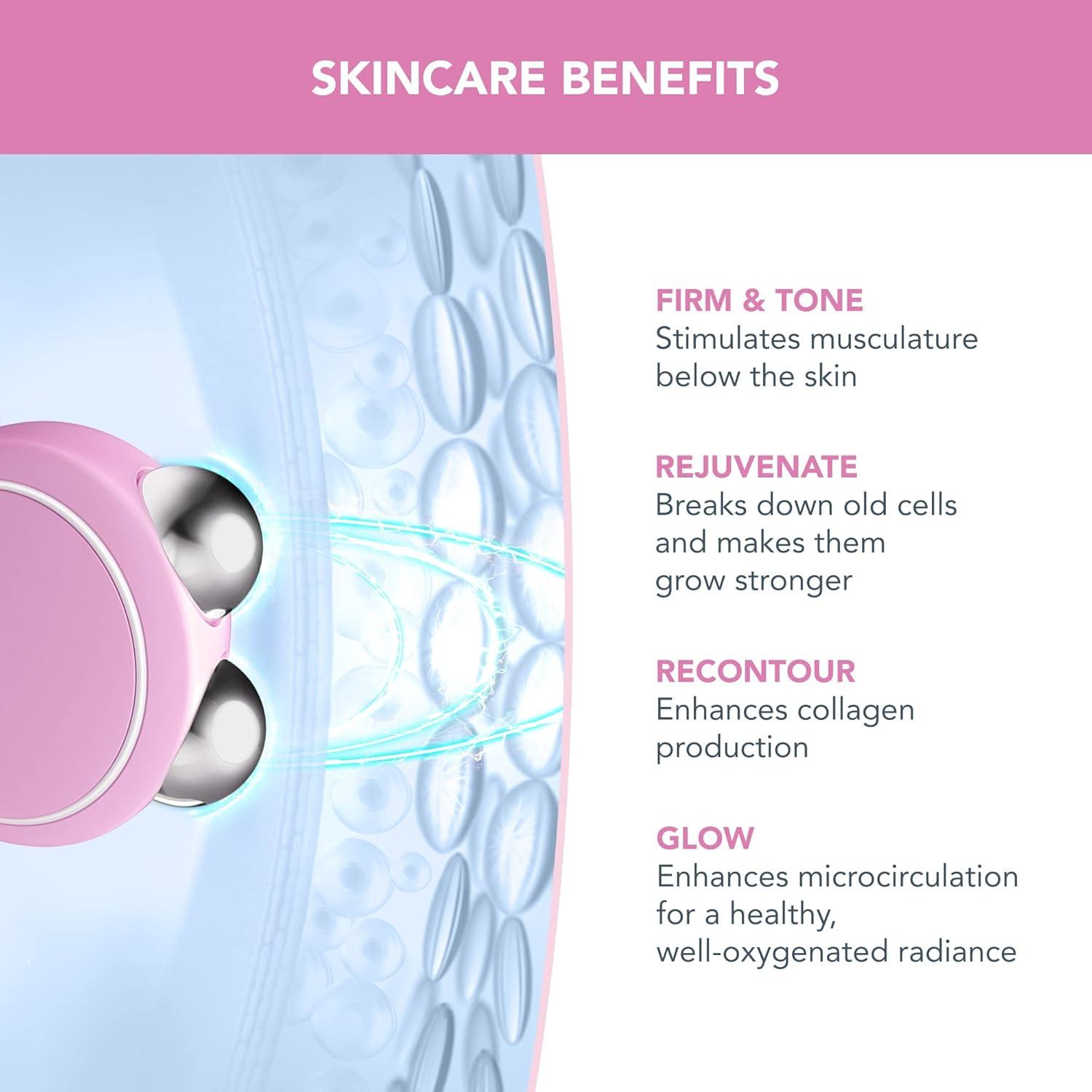 imageFOREO BEAR mini Microcurrent Facial Device UFO mini 2 Face Mask Treatment SERUM 1 fl oz 6 UFO Power Activated Masks Skin Supremes Holiday SetBEAR mini UFO mini 2 UFO masks