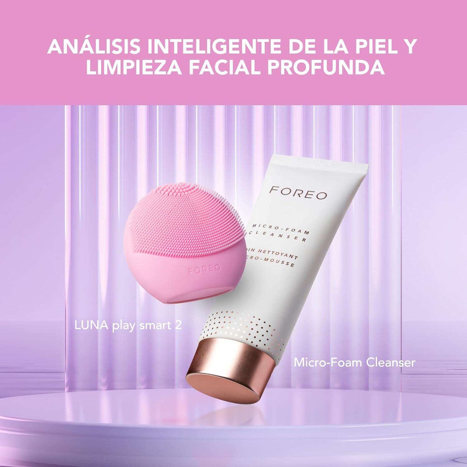 imageFOREO BEAR mini Microcurrent Facial Device UFO mini 2 Face Mask Treatment SERUM 1 fl oz 6 UFO Power Activated Masks Skin Supremes Holiday SetLUNA play smart 2 Microfoam Cleanser