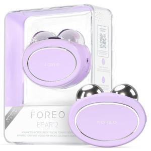 FOREO Bear 2 Advanced Toning Microcurrent Facial Device – Face Sculpting Tool – Firm & Contour – Non-Invasive – Increases Skin Care Absorption – Lavender(Lavender)