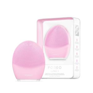 FOREO LUNA 3 Facial Cleansing Brush | Combination skin | Anti Aging Face Massager | Enhances Absorption of Facial Skin Care Products|For Clean&Healthy Face Care|Simple&Easy|Waterproof|Battery Powered(Normal Skin)