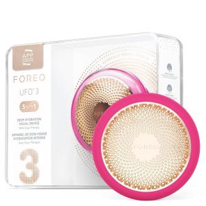 FOREO UFO 3 Deep Face Moisturiser – 5-in-1 Facial Spa – Red Light, Warming, Cooling, Face Massage, Anti Aging – Face Mask Skin Care – Fuchsia(Fuchsia)