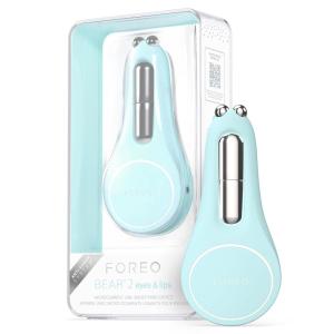 FOREO Bear 2 Eyes & Lips – Microcurrent Line Smoothing Instant Face Lift – – Eye Care Device – Brow Lift – Dark Circles Under Eye Treatment & Lip Plumper Device – Firming Beauty Products – Lavender(Artic Blue)